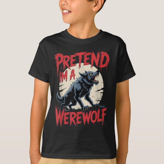 T-shirt Werewolf Costume  (Devant)