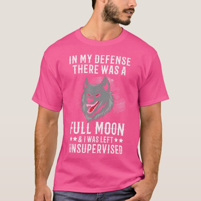 T-shirt Werewolf Pleine lune Werewolf (Devant)