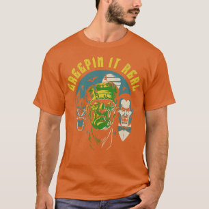 T-shirt Werewolf Vampire Dracula Halloween Creepin It Real