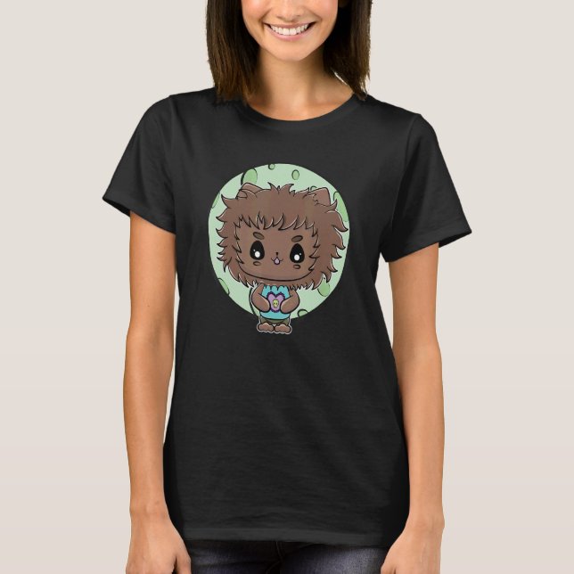 T-shirt Werewolf Wolf With Heart Mythology Lycanthrop For  (Devant)