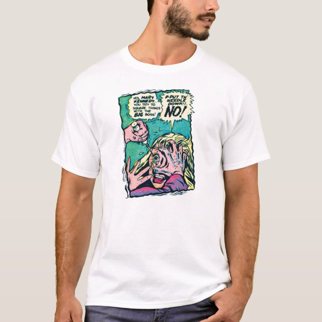 T-shirt Wertham : Un échantillon du motif de (Devant)