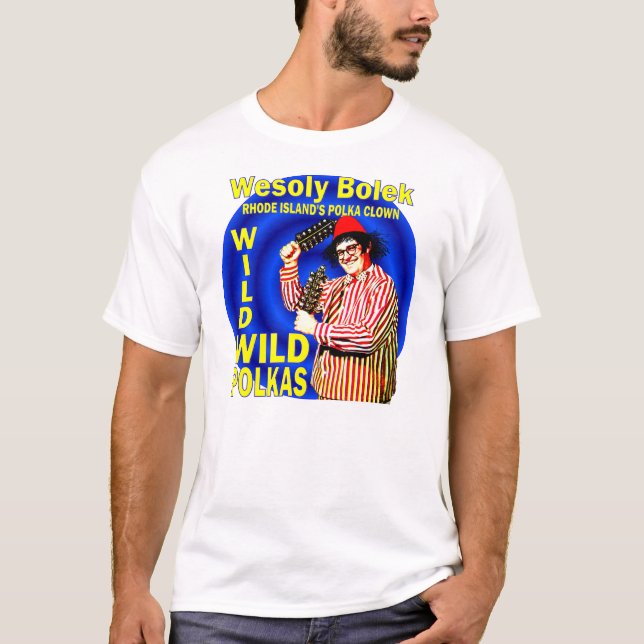 T-shirt Wesoly SAUVAGE DRÔLE Bolek d'Île de Rhode de CLOWN (Devant)