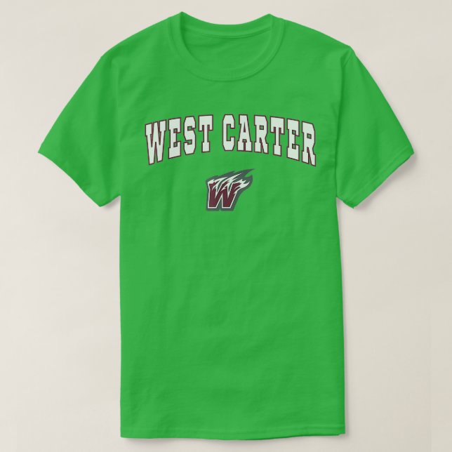 T-shirt West Carter High School Comets  (Design devant)