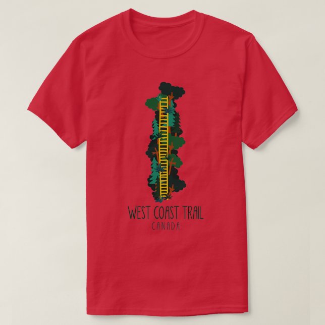 T-shirt West Coast Trail Canada 1 (Design devant)