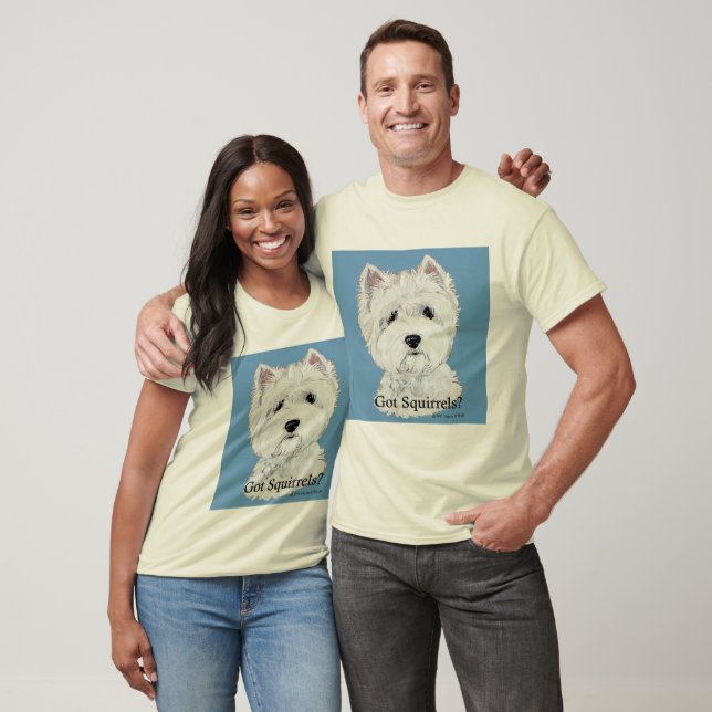 T-shirt West Highland White Terrier (Unisexe)