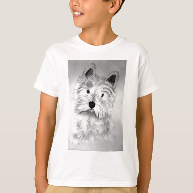 T-shirt West Highland White Terrier (Devant)