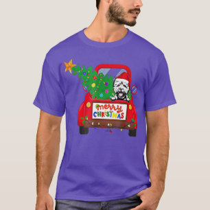 T-shirt West Highland White Terrier Dog équitation Camion