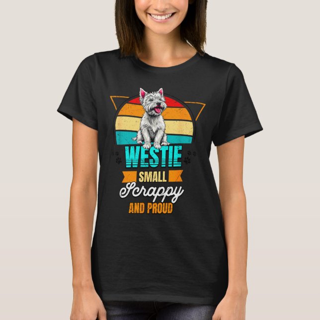 T-shirt West Highland White Terrier Lover Funny Westie Dog (Devant)