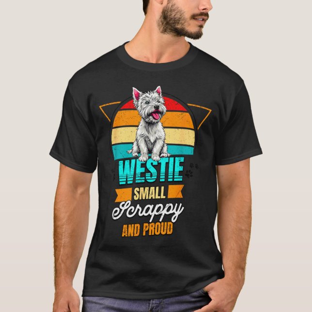 T-shirt West Highland White Terrier Lover Funny Westie Dog (Devant)