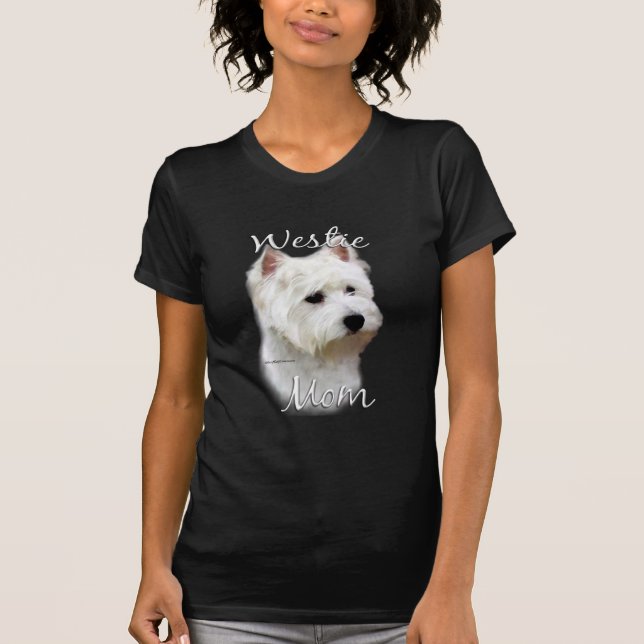 T-shirt West Highland White Terrier Maman 2 (Devant)