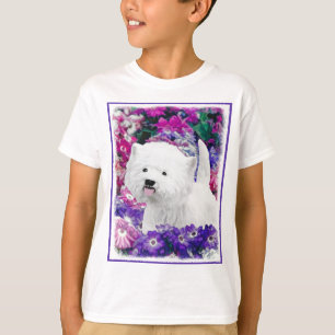 T-shirt West Highland White Terrier Peinture Chien Art