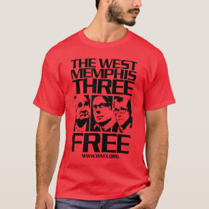 T-shirt West Memphis Three. GRATUIT. Sombre