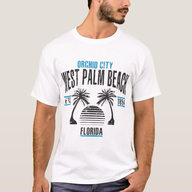 T-shirt West Palm Beach (Devant)