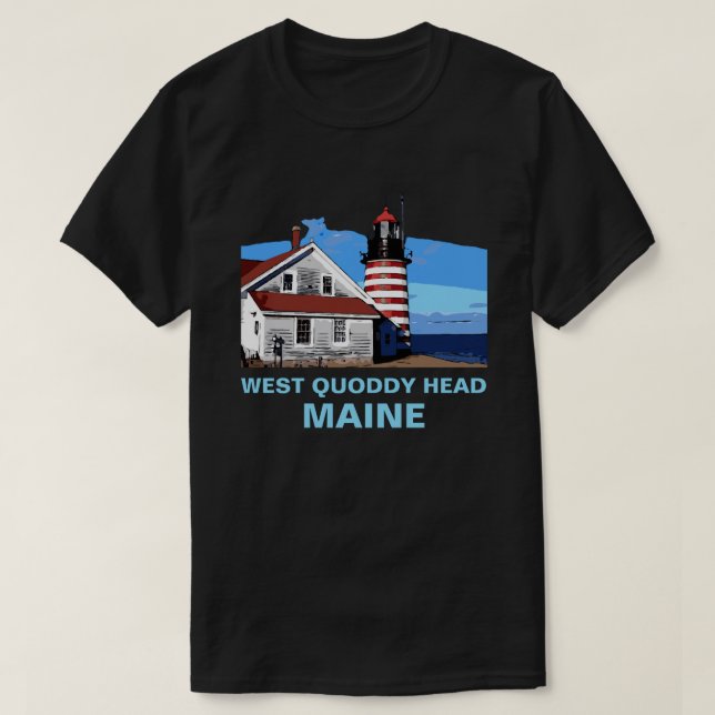 T-SHIRT WEST QUODDY HEAD (Design devant)