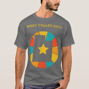T-shirt West Valley City Utah Souvenir Vintage désaffecté