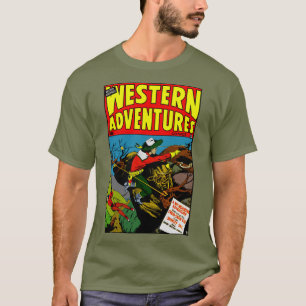 T-shirt Western Adventures des années 1950