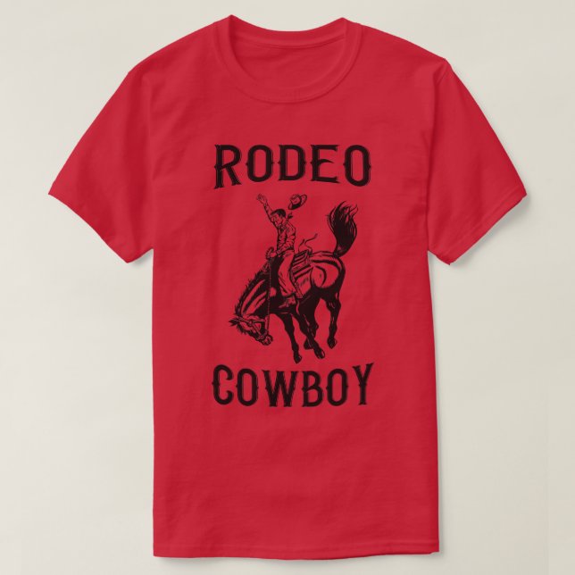 T-shirt Western Cowboy Rodeo (Design devant)