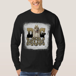 T-shirt Western Leopard Afghan Hound jour de la mère 1