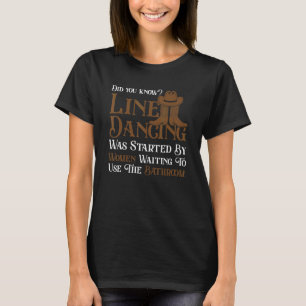 T-shirt Western Line Dance 5678 Line Dancing