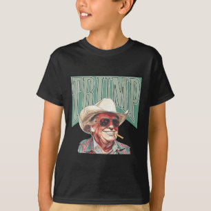 T-shirt Western Make America Great Trump Daddy