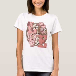 T-shirt Western Pays Saint Valentin Amour