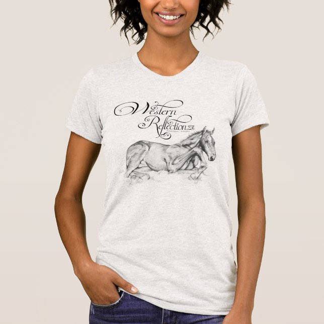 T-shirt Western Reflectionz (Temps calme) (Devant)
