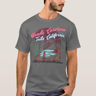T-shirt Western Summer Heads Carolina Tails Californie 