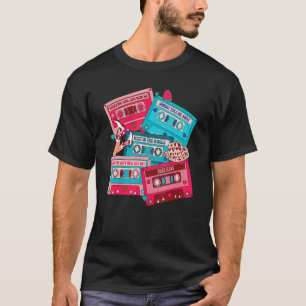 T-shirt Western Valentine's Day Country Music Cassette Tap