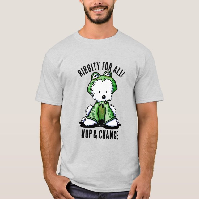 T-shirt Westie Frog (Devant)