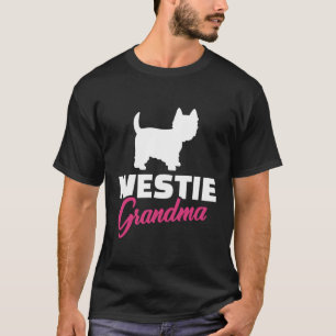 T-shirt Westie Grand-mère
