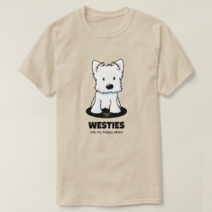 T-shirt Westie KiniArt