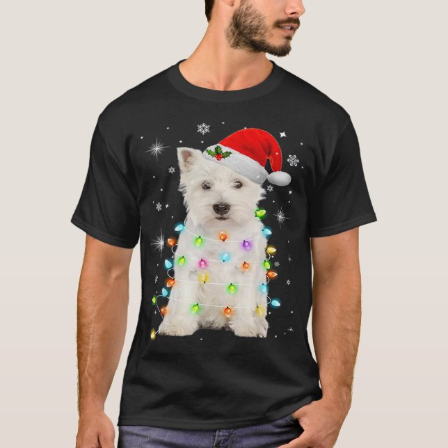 T-shirt Westie Mom West Highland White Terrier Amoureux de (Devant)