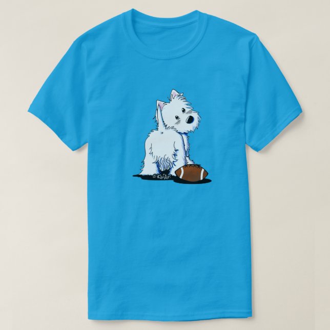 T-shirt Westie Tailgate  (Design devant)