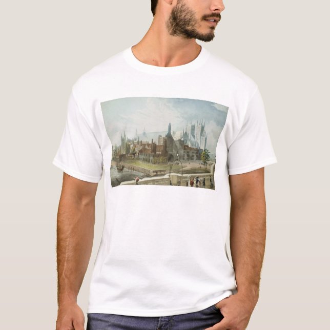 T-shirt Westminster Hall et abbaye (Devant)