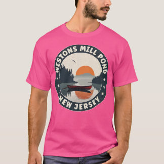 T-shirt Westons Mill Pond New Jersey Sunset