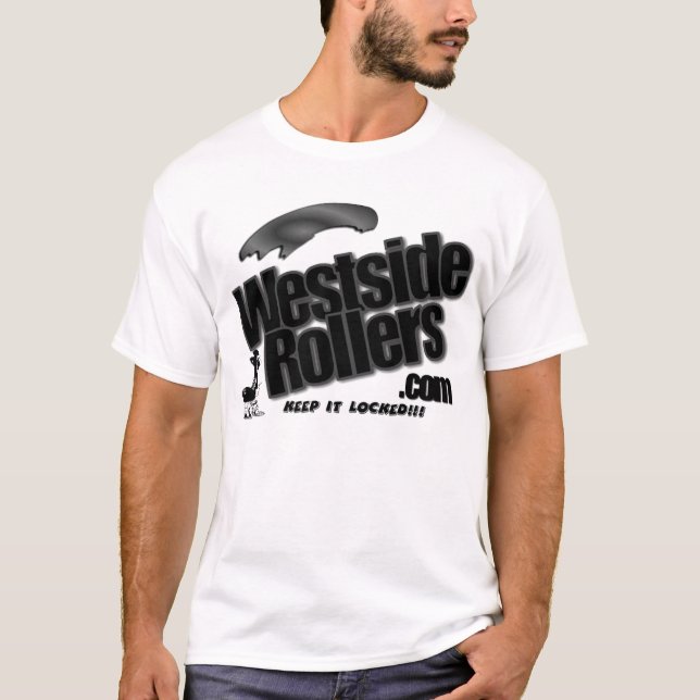 T-shirt Westside Logo2-blck&wht (Devant)