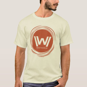 T-shirt Westworld   Logo Sun stylisé