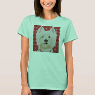 T-shirt WESTY RÉTRO VINTAGE West Highland White Terriers