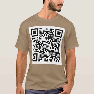 T-shirt Wet fart QR code joke meme