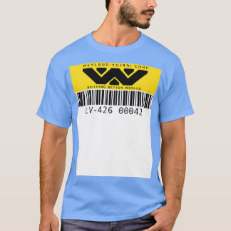 T-shirt Weyland Yutani Asset tag Baseball