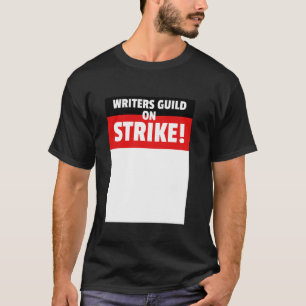 T-shirt WGA America Writers Guild On Strike Anti AI Chatbo