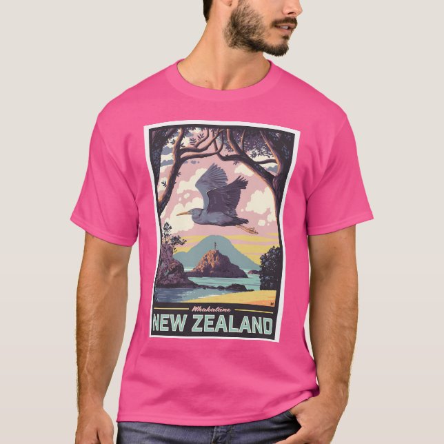 T-shirt Whakatne Nz (Devant)