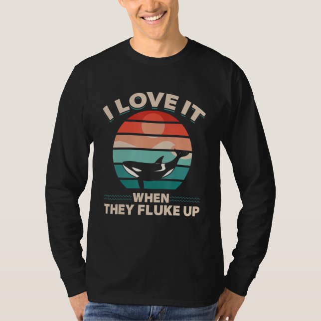T-shirt Whale Watching For Nature Enthusiast Wildlife  Tou (Devant)