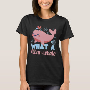 T-shirt Whale What A Visu baleine