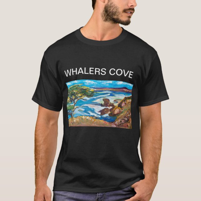 T-shirt Whalers Cove, Point Lobos State Natural Reserve CA (Devant)