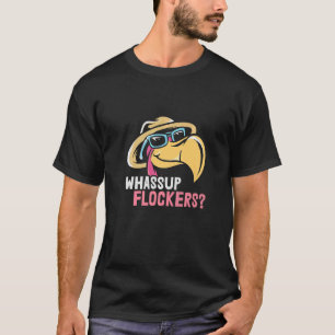 T-shirt Whassup Flockers Flamant rose What's Up