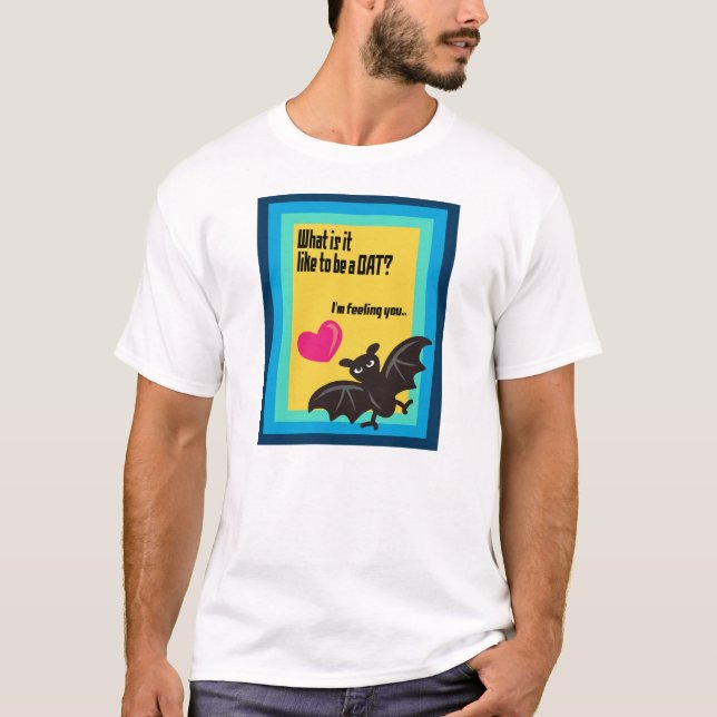 T-shirt What is it like to be a BAT? (Devant)