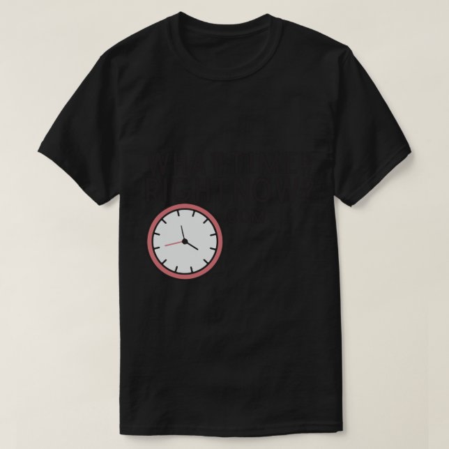 T-shirt what time is it rino (Design devant)