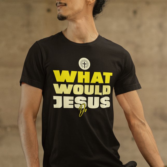 T-shirt What Would Jesus Do – Conscious Kindness Tee (Créateur téléchargé)