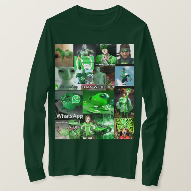 T-shirt whatsapp (Design devant)